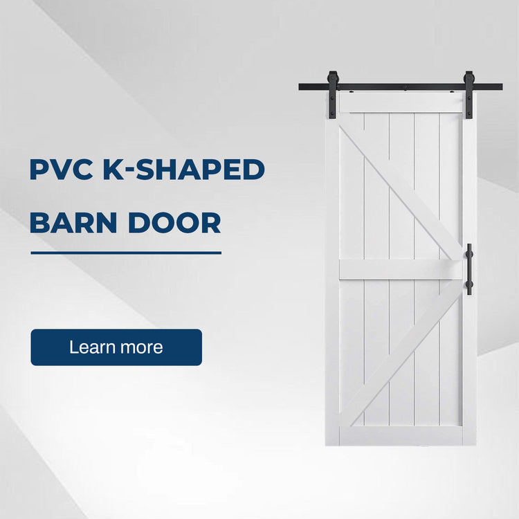 PVC K-shaped Barn Door