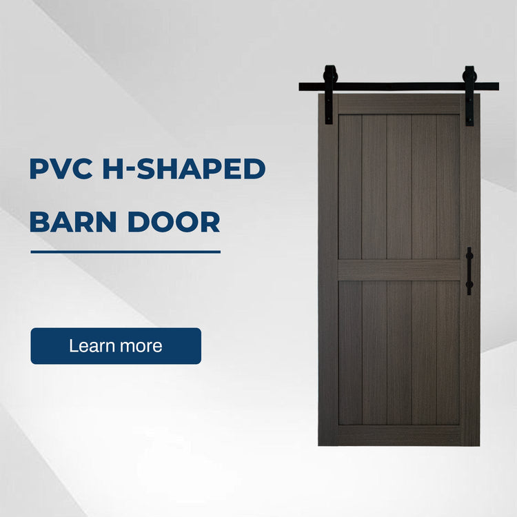 PVC H-shaped Barn Door